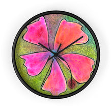 Hibiscus clock