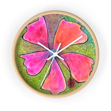 Hibiscus clock