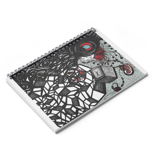 Spiral Notebook - Ruled Line - Block Head
