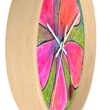 Hibiscus clock