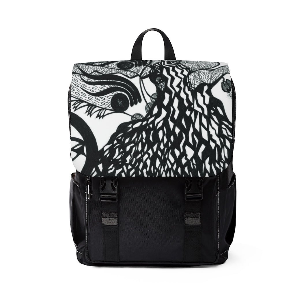 Tree--Unisex Casual Shoulder Backpack