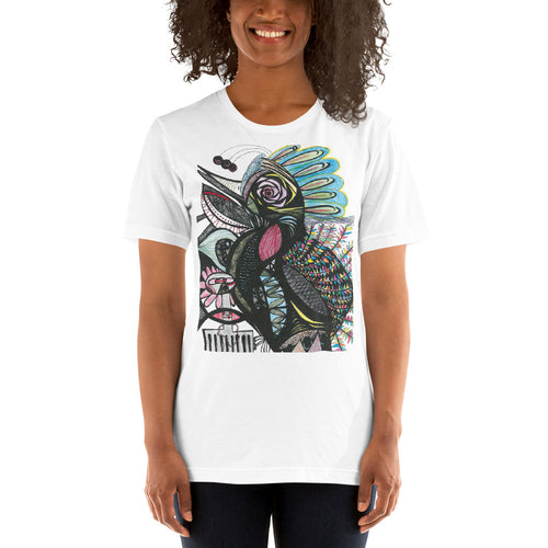 Short-Sleeve Unisex T-Shirt--Tropical Bird