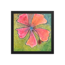 Framed poster--Hibiscus