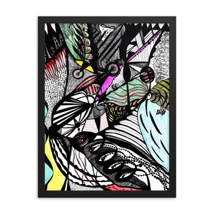 Framed poster--River Journey