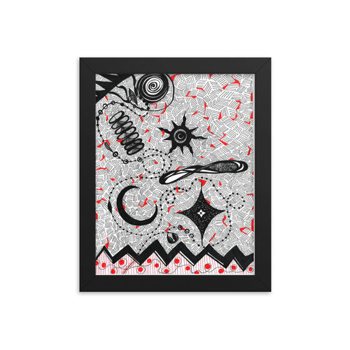 Framed poster--Cosmos