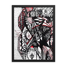 Framed poster--Searching for Freedom