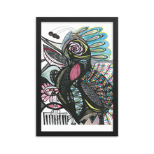 Framed poster--Tropical Bird