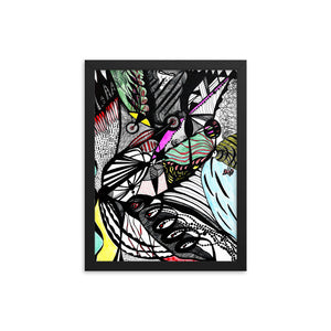 Framed poster--River Journey