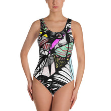 One-Piece Swimsuit--Tropical